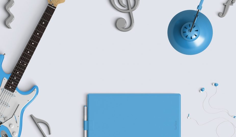 Les filles en matière de musique.